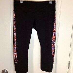 Lululemon Athletica Women's Cropped Workout Leggings Size 10  Stretch Yoga Gym